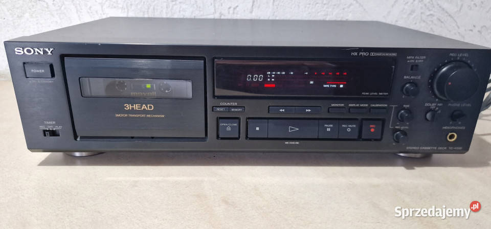 Magnetofon Sony TCK590 Stereo Cassette Deck 3 Audio wielkopolskie Międzychód
