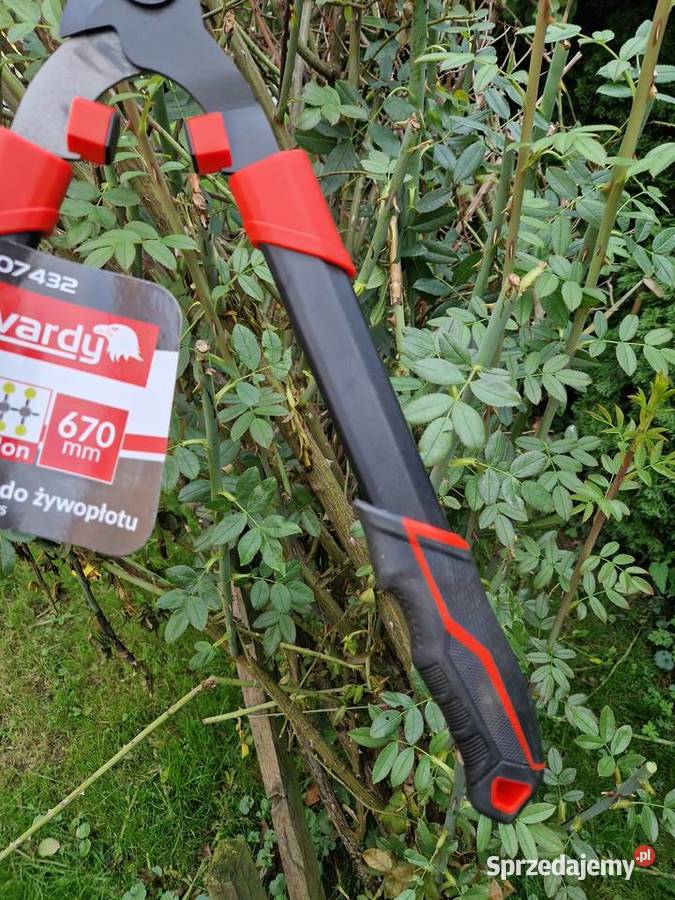 Nożyce do Żywopłotu Faliste 670mm PTFE Tvardy Głogowa