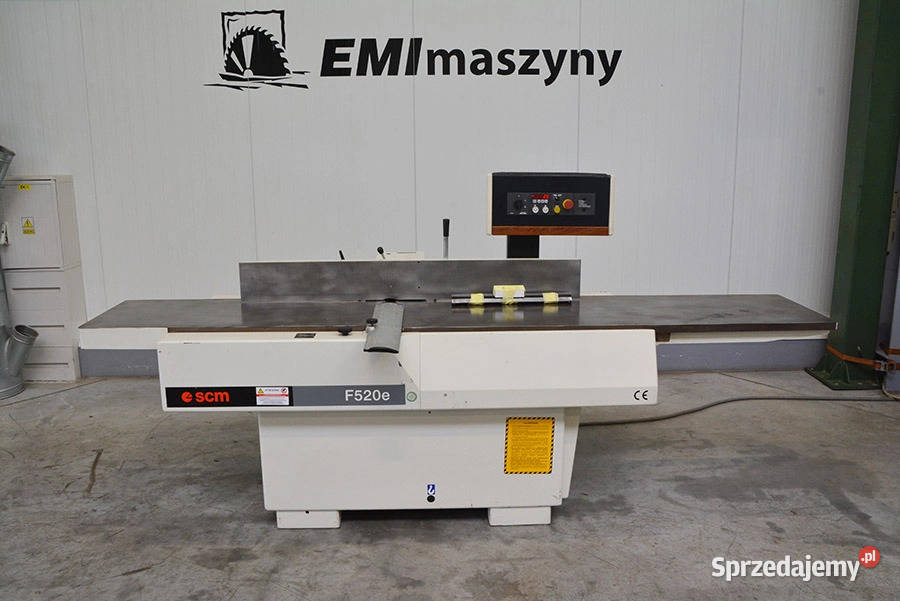 WYRÓWNIARKA SCM F520E heblarka długie blaty