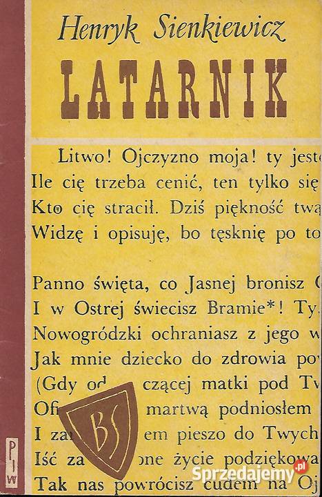 Latarnik H Sienkiewicz