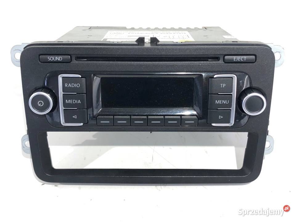 RADIO VW POLO V 5M0035156D ODTWARZACZ MULTIMEDIA osobowe Sprzęt audio fabryczny