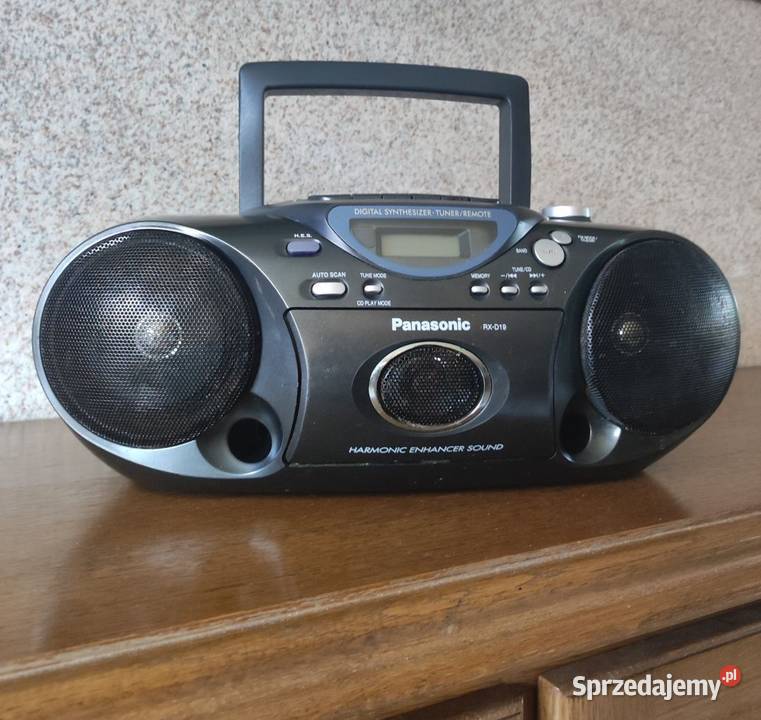 Radiomagnetofon PANASONIC RXD19 kultowy vintage świętokrzyskie Kielce sprzedam