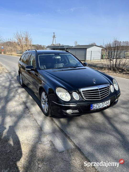 Sprzedam z żalem mojego Mercedesa E211 diesel z poduszka powietrzna Aleksandrów Łódzki