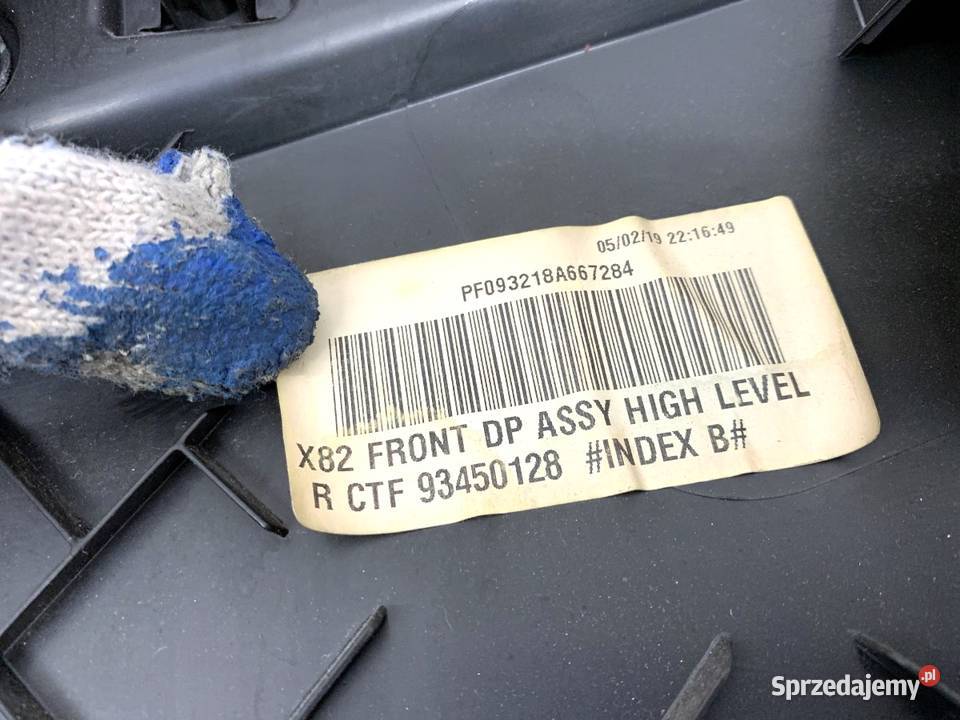 BOCZEK DRZWI PRAWY PRZÓD OPEL VIVARO B Bus 1419