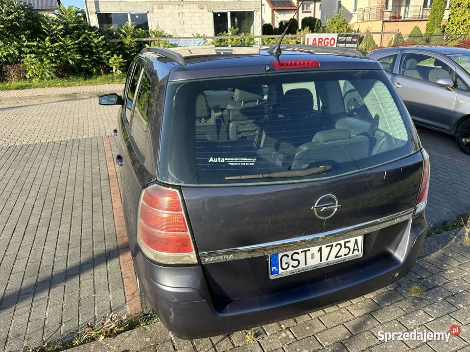 Opel Zafira 7 miejsc tempomat mocny i niezawodny Zafira Wejherowo
