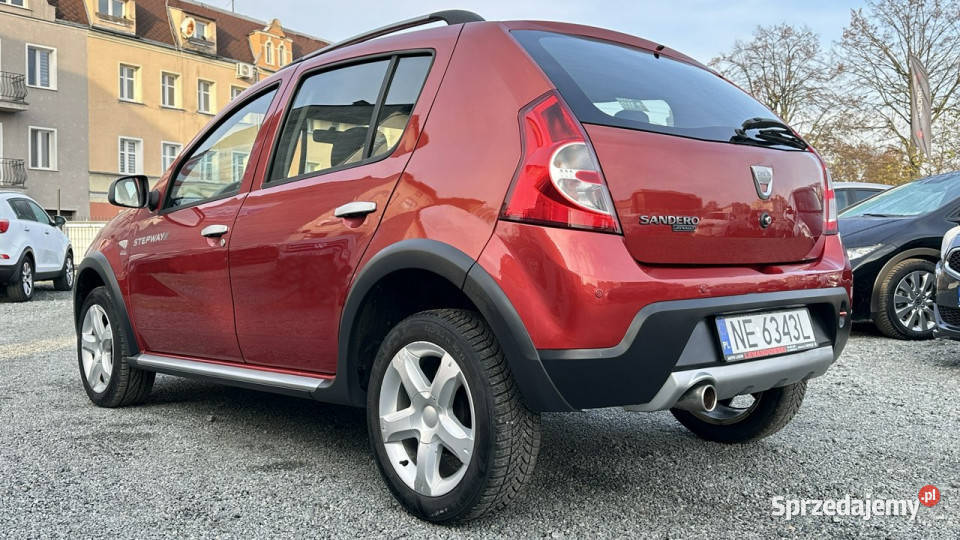 Dacia Sandero Stepway 16 Benzyna Zarejestrowany wspomaganie kierownicy Elbląg