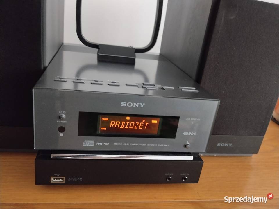 Sony radio plus cd Pozostałe łódzkie Łódź sprzedam