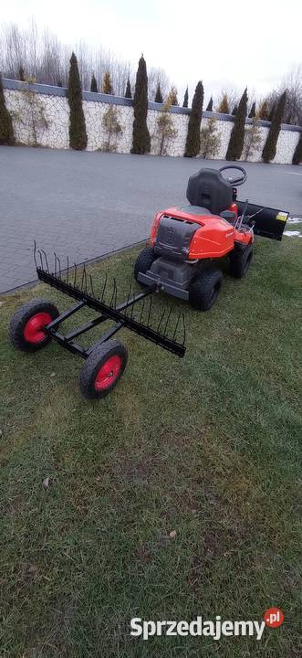 Wertykulator aerator Brona do trawy traktorek Dom i Ogród Modlnica