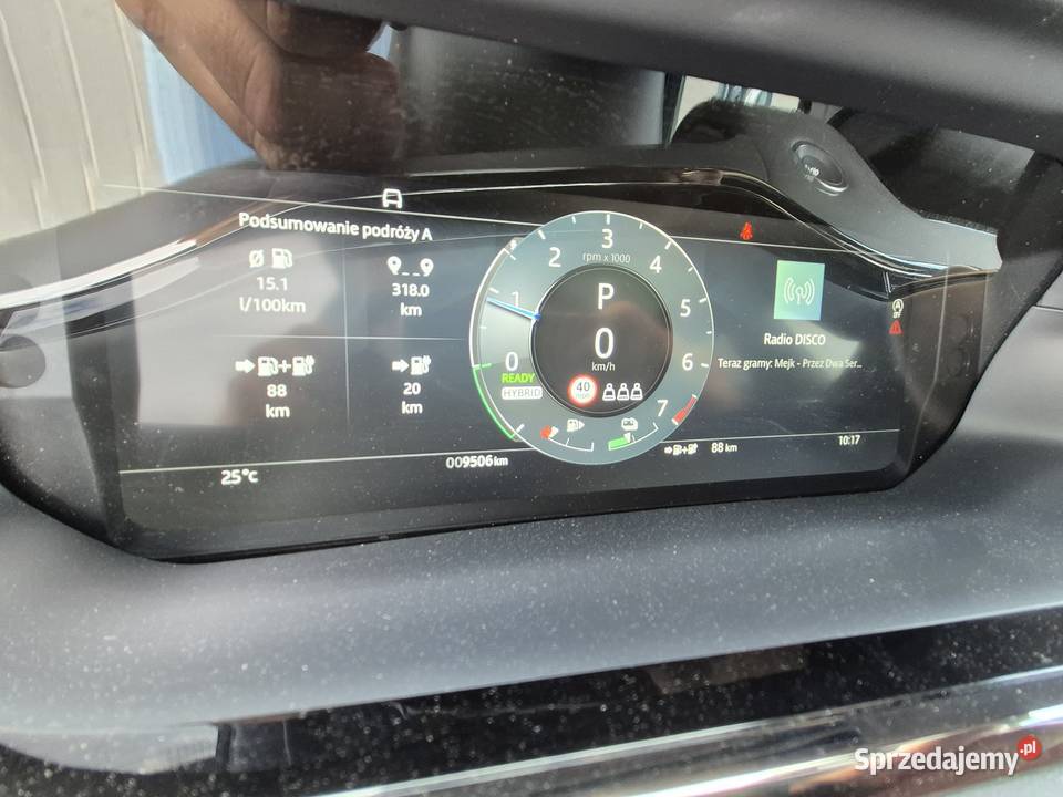 Syndyk sprzeda Range Rover Evoque 15 PHEV MR19 automatyczna mazowieckie Warszawa