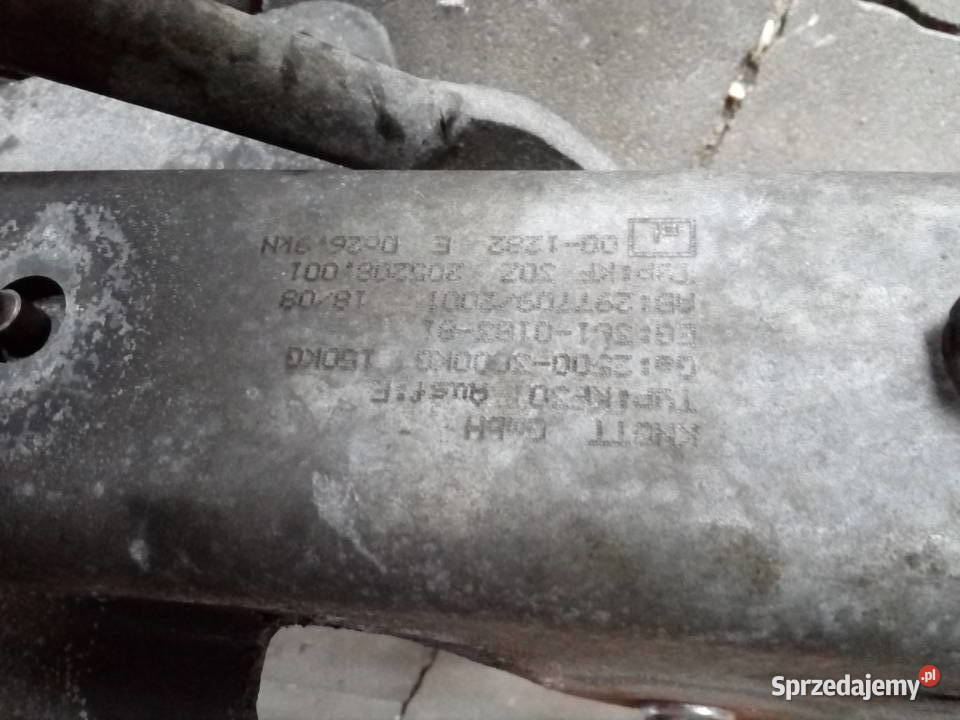 Zaczep z hamulcem najazdowym Knott 3000kg Lawety Krapkowice