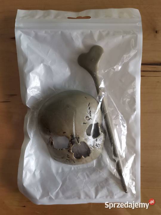 Spinka do włosów w kształcie czaszki mazowieckie Ząbki