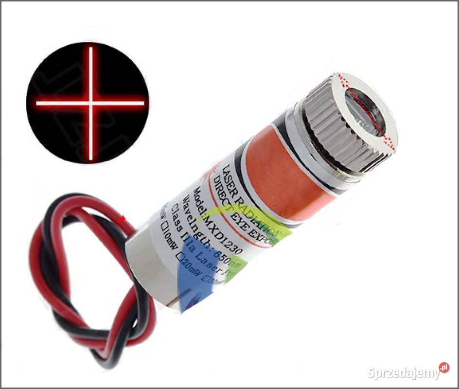 Zestaw 2 laserów 5 V z akcesoriami 10 opolskie sprzedam