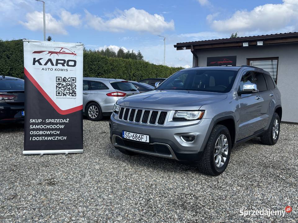 Jeep Grand Cherokee 2016r Limited 4x4 Gwarancja śląskie