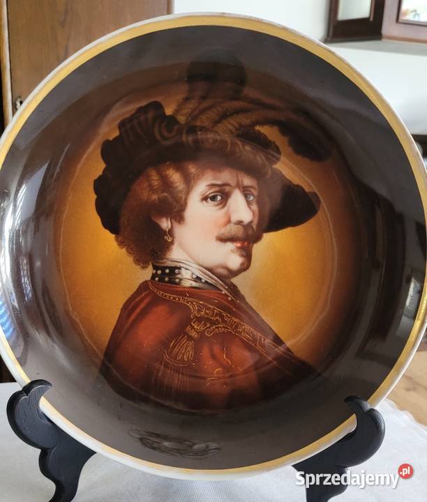 Patera z portretem wg Rembrandta Bawo Dotter Kraków