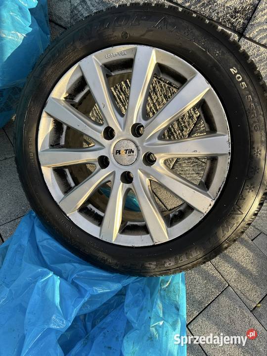Koła zimowe Renault Laguna 3 Dunlop 20555r16 lubelskie Lublin