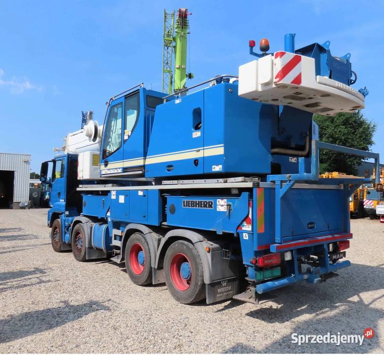 Dzwig samochodowy Liebherr 8x4 zMan 480KM Warszawa sprzedam