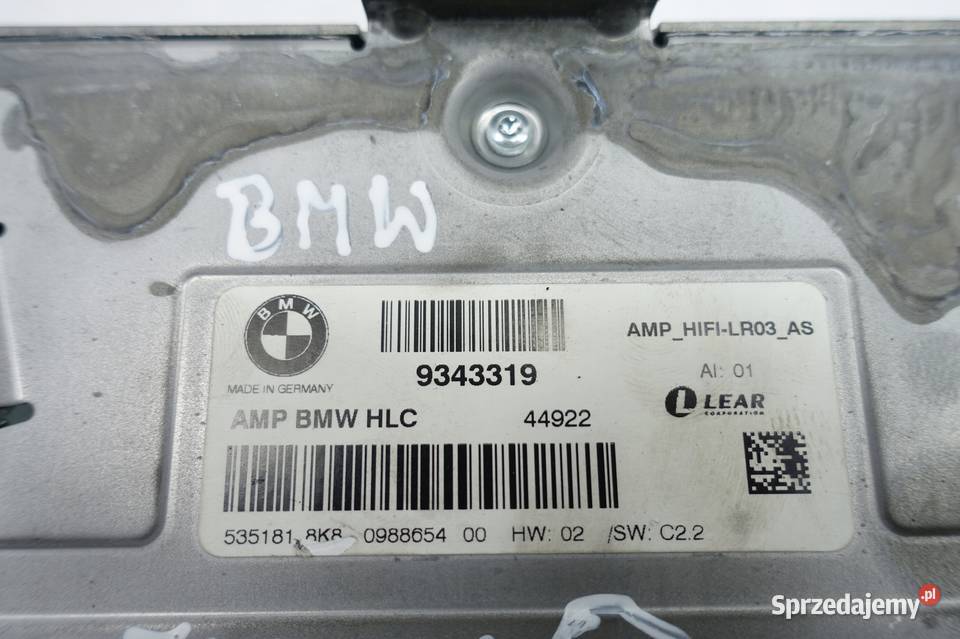 BMW 4 F36 Gran Coupe STEROWNIK WZMACNIACZ moduł osobowe Chełm