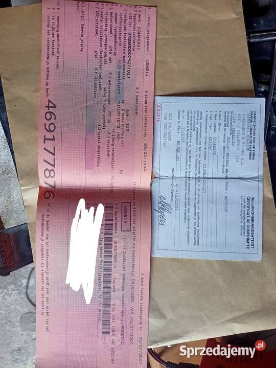 Kawasaki kdx 250 Kawasaki Tykocin