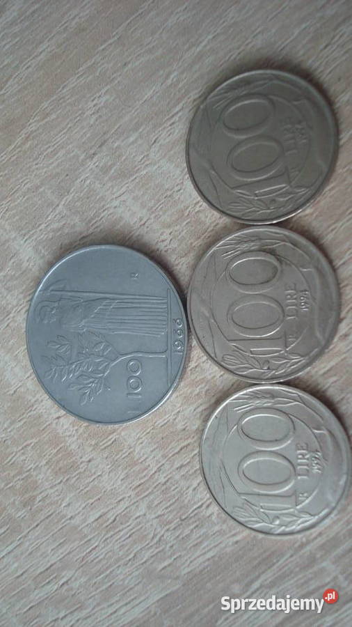 Monety włoskie liry Bądkowo
