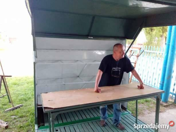 Stragan handlowy Szczęka składana Łobżenica