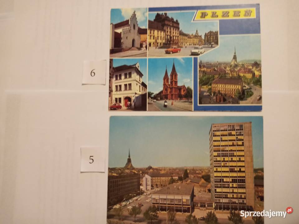 POCZTÓWKI PLZEŃ RIGA ZESTAW 37 zachodniopomorskie Szczecinek