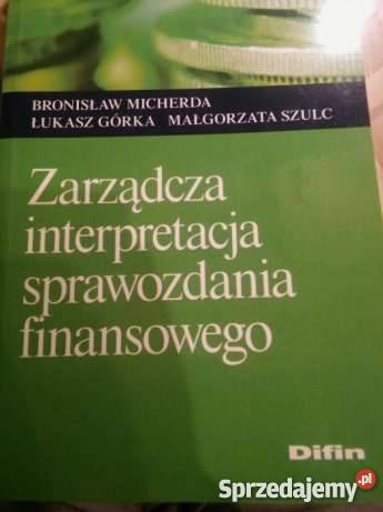 Zarządcza interpretacja sprawozdania zachodniopomorskie Goleniów sprzedam