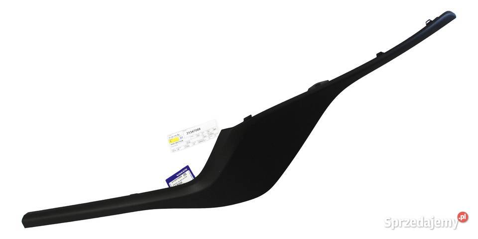 VOLVO V40 listwa zderzaka przod prawa czarna OE Bielany Wrocławskie