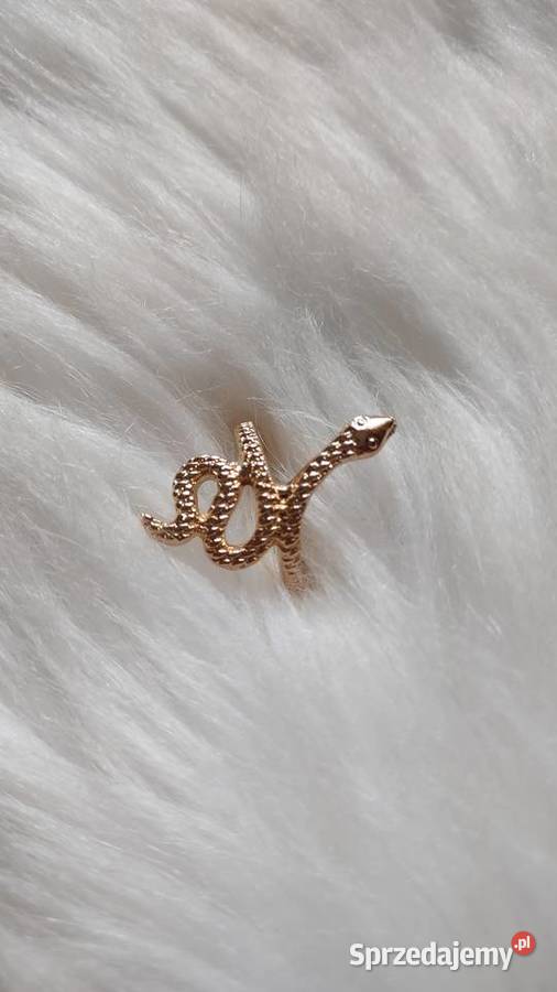 Pierścionek z wężem alternative goth witch Biżuteria małopolskie Olkusz