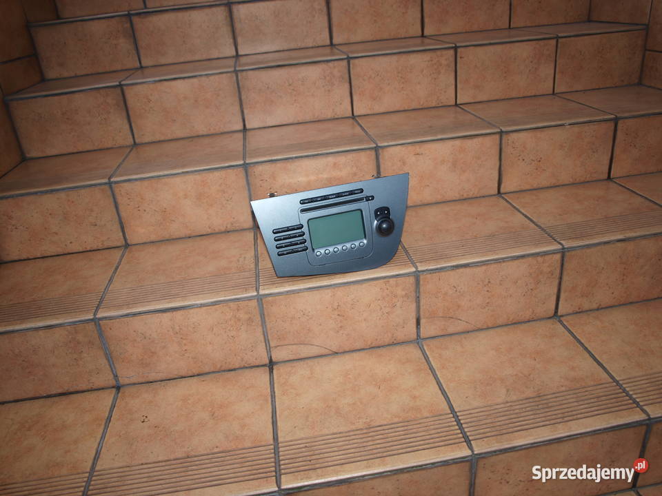 Seat Leon radio CD oryginalne 2005 2012r Wyposażenie wnętrza Kalisz
