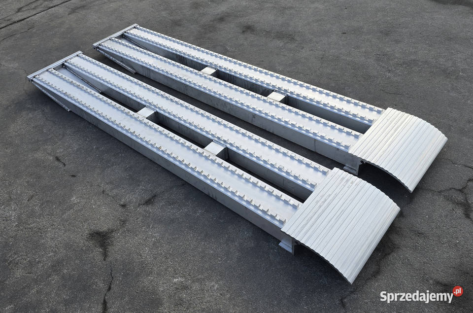 Najazdy aluminiowe 7 ton 2000x380x90mm mocowanie Lubanie sprzedam