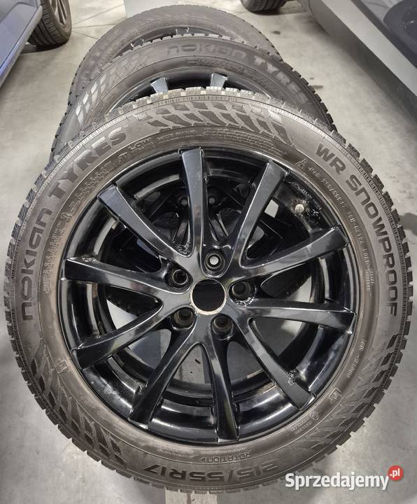 17 Koła Felgi 5x108 opony Nokian 8mm Peugeot pomorskie Gdynia sprzedam
