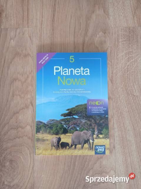 Planeta Nowa 5 Podręcznik do geografii kl 5 SP tradycyjny podręcznik Podręczniki śląskie