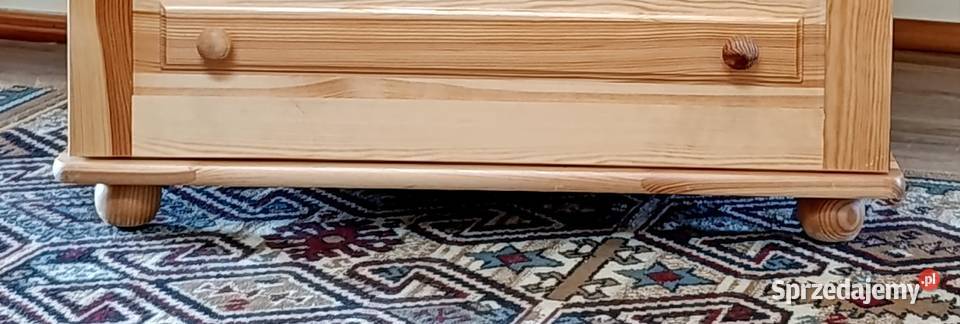 Drewniana szafka narożna 80cm Ząb sprzedam
