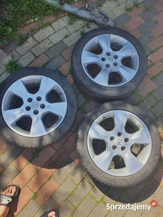17 calowe alufelgi felgi opel vectra c zafira Elbląg sprzedam