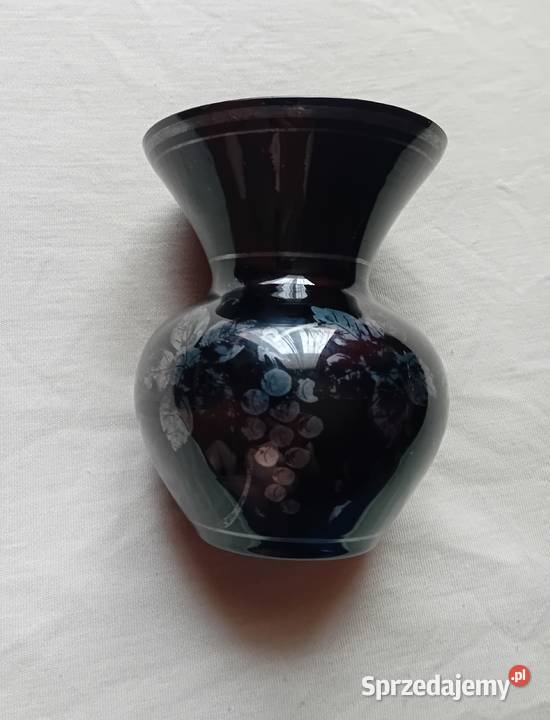 Wazonik hialitowy art deco Bohemia Kamenicky Porcelana i szkło Koźminek sprzedam