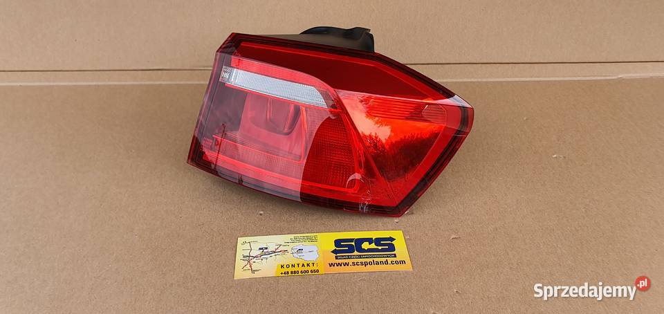 VW GOLF SPORTSVAN LAMPA TYŁ PRAWA 510945096 Bieleń