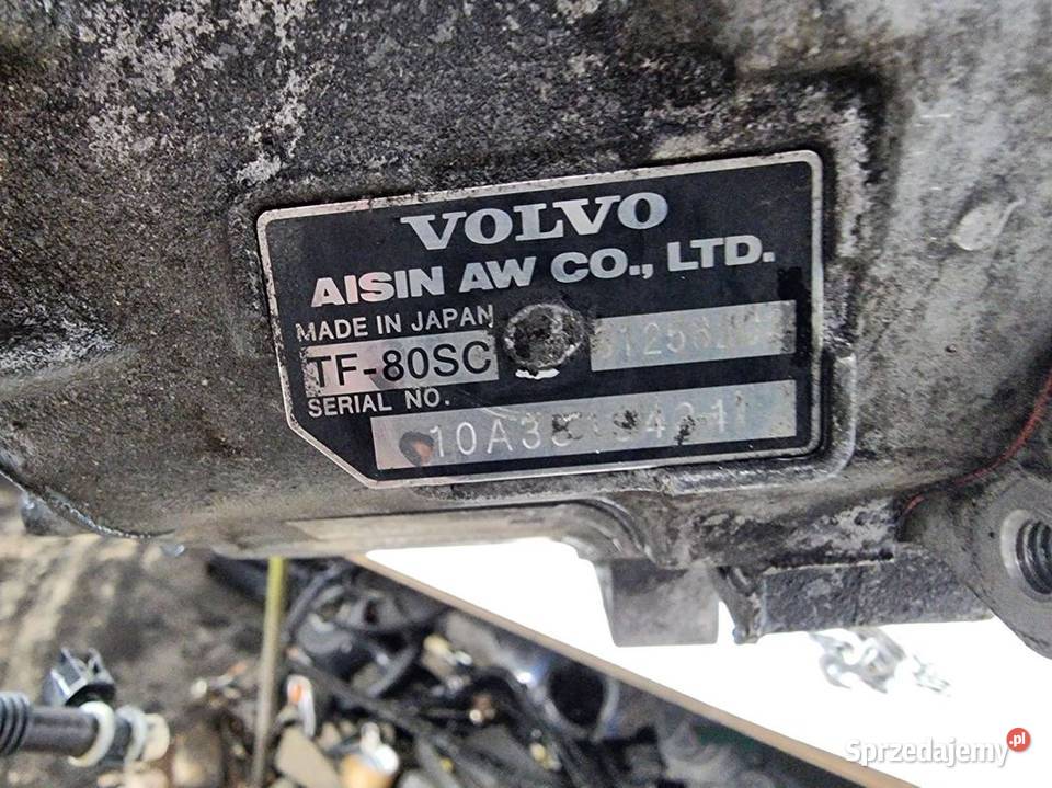SKRZYNIA BIEGÓW VOLVO S80 30751946 TF80SC Lipno sprzedam