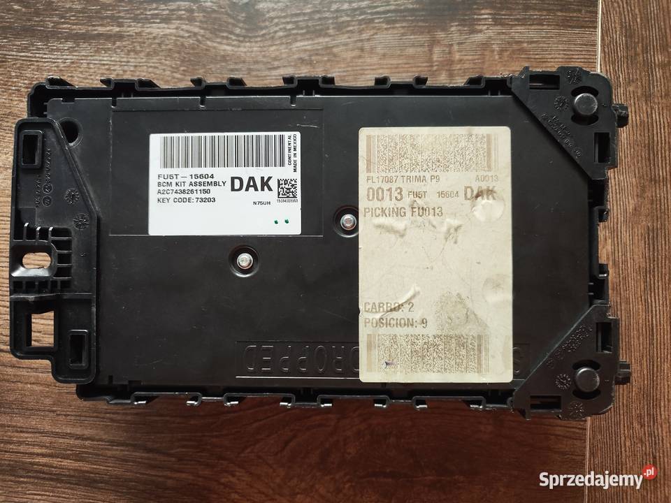 Moduł BCM FU5T15604DAK osobowe Łazy