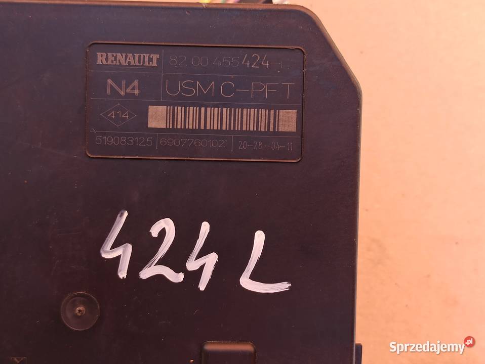 MODUŁ USMCPFT 8200455424L RENAULT SCENIC II Skrzynki bezpieczników Bolesławiec sprzedam