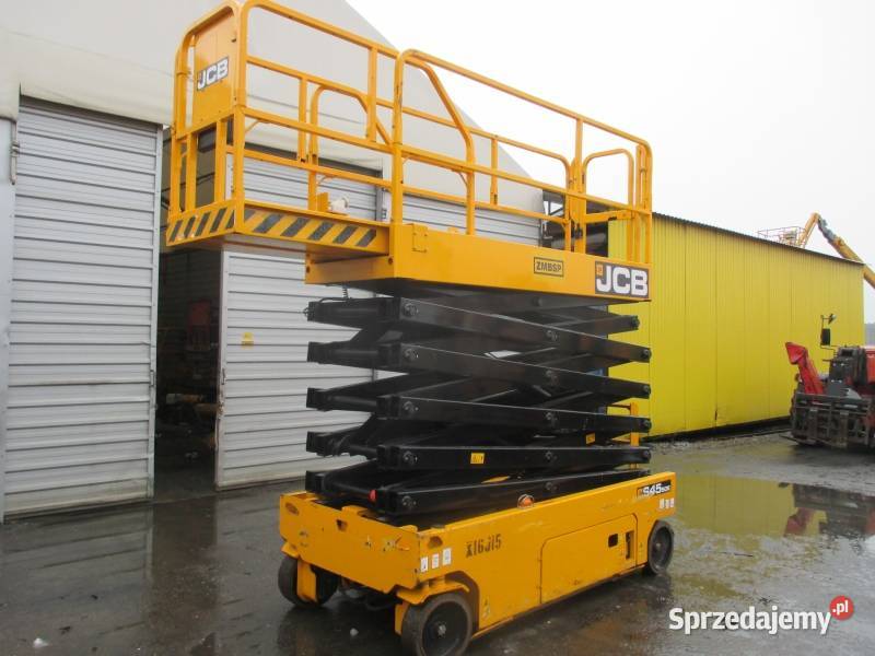 Podnośnik nożycowy zwyżka 16m JCB S4550E Pleszew