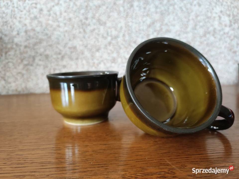 retro vintage antyk prl filiżanki Niewiedzielski Kielce