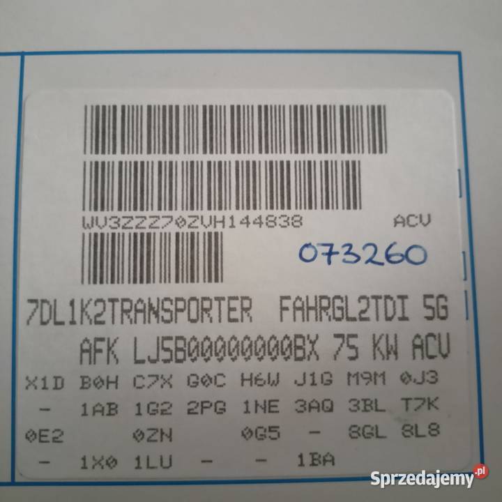 VW T4 zbiornik paliwa Konstantynów