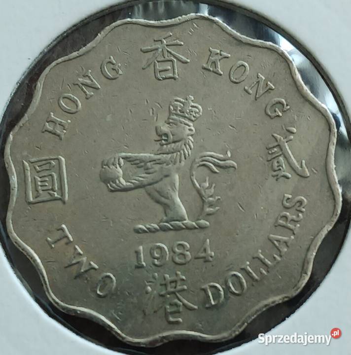 2 Dolary Hong Kong 1984 r Konin