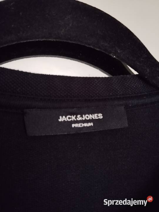 Bluza czarna męska L JackJones Premium Rozmiar Mniejsze niż 46
