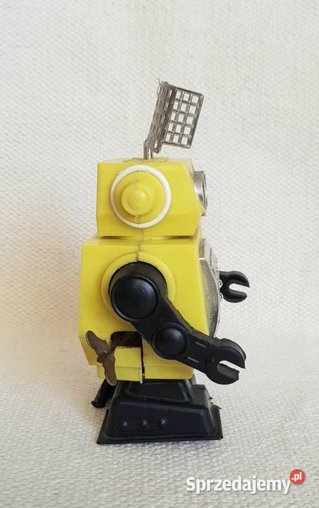 Stara zabawka robot PRL Warszawa