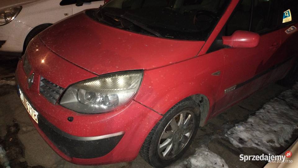 Scenic 2005 automat 16 Benz LPG na części do Warszawa sprzedam