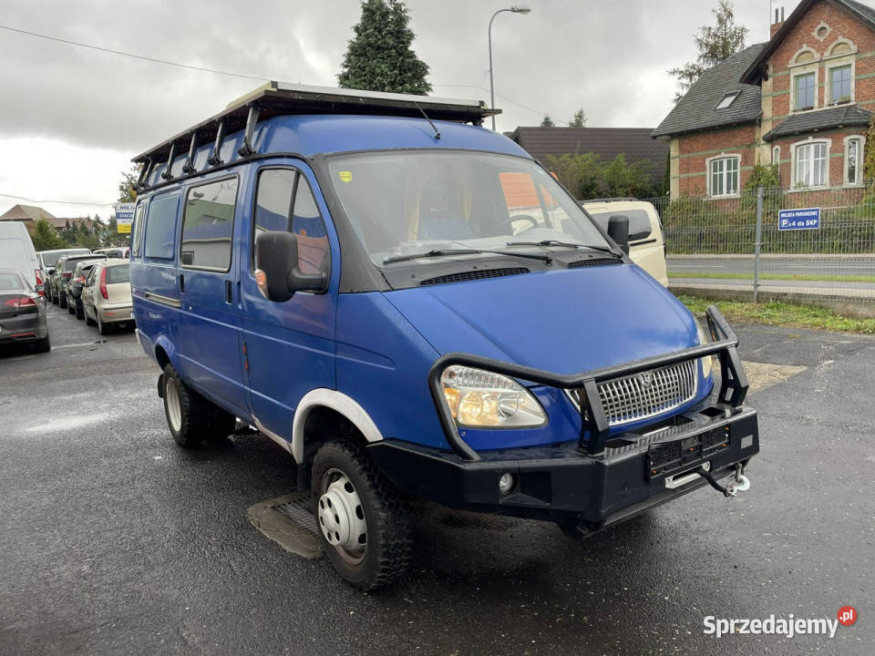 GAZ Gazela Gaz Gazelle Kamper furgon 4X4 benzyna Syców