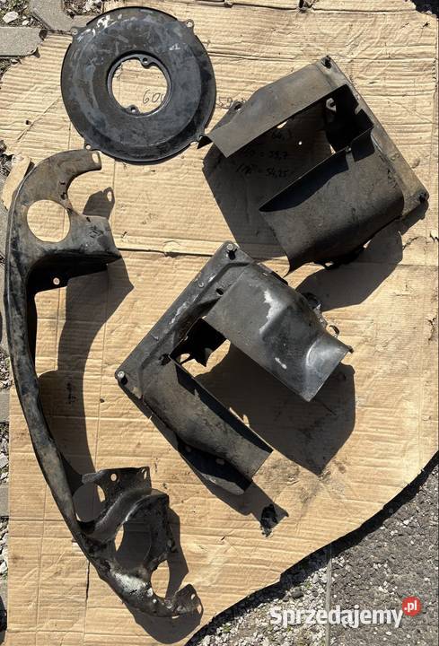 Oblachowanie blachy silnika VW Garbus 1300