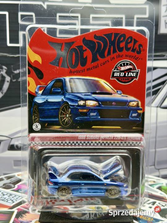 Hot Wheels RLC 1998 Subaru Impreza 22BSTi Wrocław sprzedam