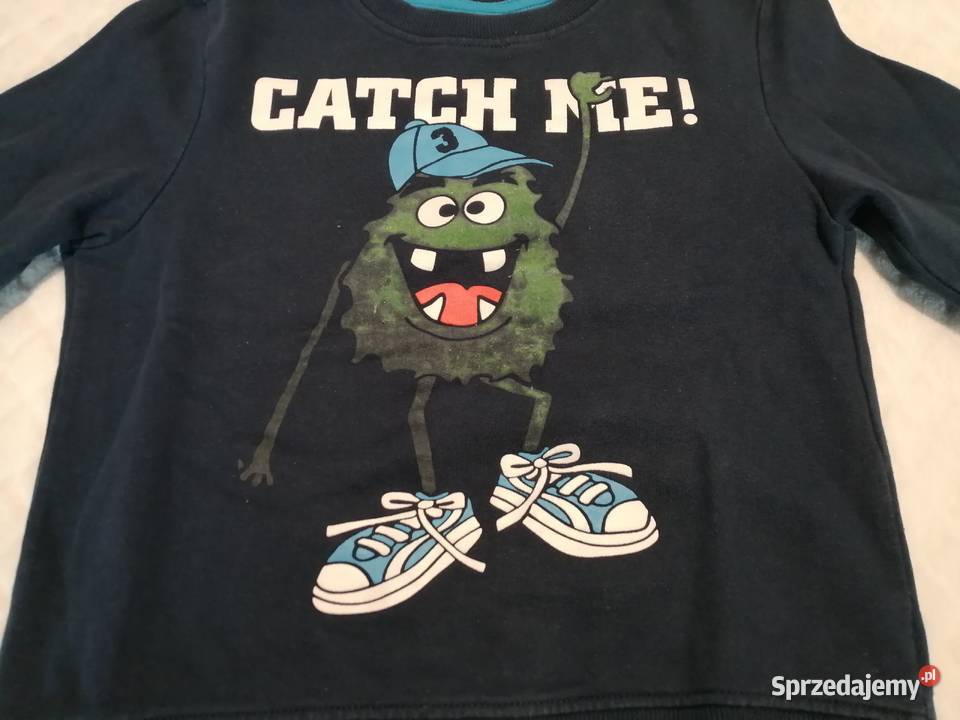 Bluzka długi rękaw chłopięca wirus 110116 Kids Czeladź